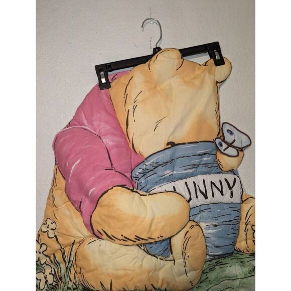 Vintage Classic Winnie the Pooh Nursery Wall Hanging Boy Girl Pooh in Honey Jug - Picture 12 of 12